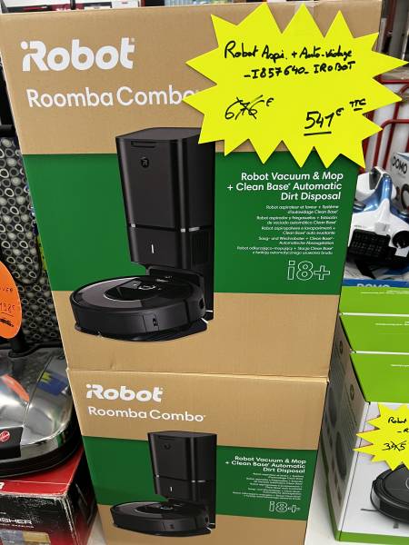 Robot aspirateur laveur Bordeaux pas cher : Découvrez le Roomba Combo de IRobot !