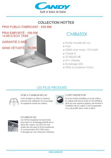 Hottes aspirantes puissante à prix discount à mios