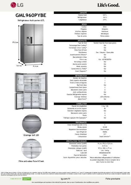 Réfrigérateurs grandes largeurs à prix discount sur le Bassin d'Arcachon