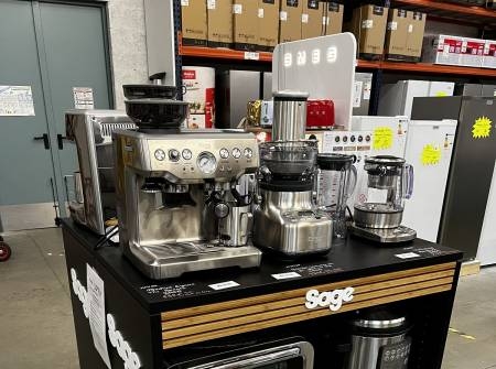 Machine à Café avec broyeur de grain - Expresso Barista de la marque Sage - Bassin d'Arcachon