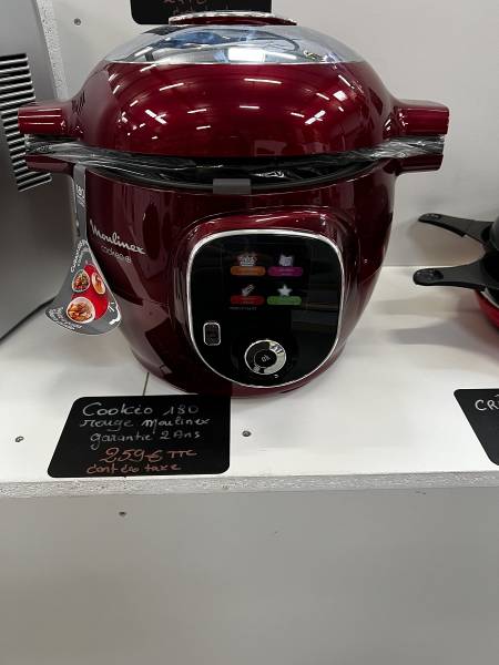 Multicuiseur intelligent Cookeo 180 rouge Moulinex pas cher Bassin d'Arcachon Gironde et Landes